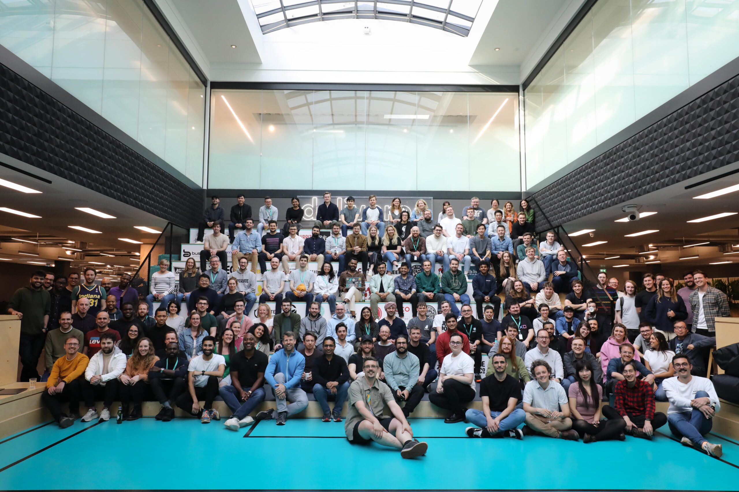 Deliveroo London - large team photo